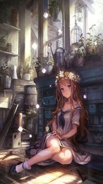Anime Girl Wallpaper Alone